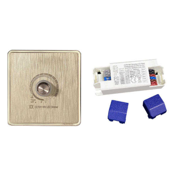 Driver LED Dapat Diredupkan 0-10V 300mA, Transformator Pencahayaan, Catu Daya 12W